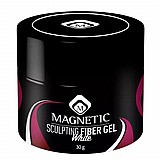ג'ל בניה לבן לפרנץ' - Magnetic Fiber White ג'ל בניה לבן לפרנץ' - Magnetic Fiber White